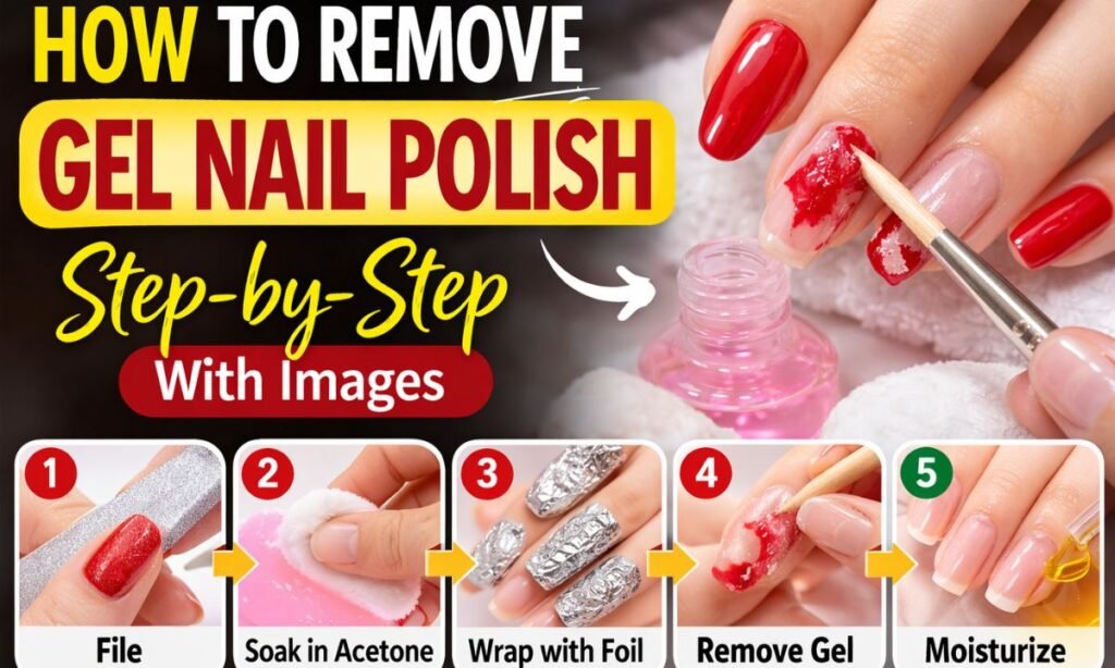 How to remove gel nail polish